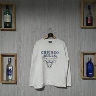 Crewneck Chicago Bulls Rainbow white