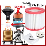 ELBA EV6720 Vacuum Cleaner Filter YILI YLW-95E/6201/77 12L 18L 20L 30L Replacement Air Dust Granty