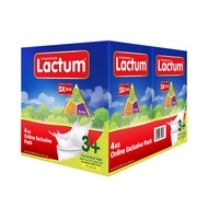 nido 1 3 years old ◈Lactum 3+ Plain 4kg Twin Pack Milk Drink for Children Over 3 - 5 Years Old✫