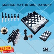 Ready Mini Magnetic Chess Toy / Magnetic Folding Chess Board / Mini Magnetic Chess Set