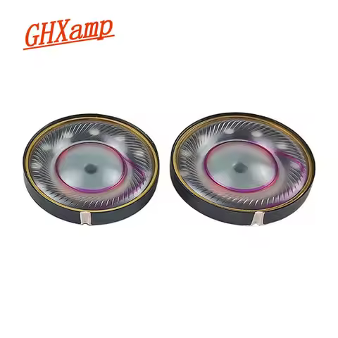 GHXAMP 40mm Headset Speaker 32ohm HIFI Headphone Unit Full Range Bass Composite Diaphragm Headset Dr