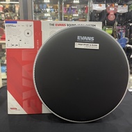DRUM HEAD EVANS 14" HYDRAULIC BLACK COATED - SNARE BATTER B14HBG 2 PLY COATED - ORIGINAL DRUM HEAD H