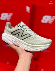 รุ่นNB Fresh-Foam 1080 V14 รองเท้าวิ่ง สีครัม มาใหม่ Sz.40-45 Eu พร้อมกล่องพื้นหนา นุ่ม ใส่สบาย แถมท