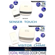 Digital Wireless Door Chime Door Bell DWDC-B815/S815 (BEZALEL)