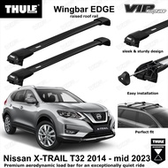 All new XTRAIL T32 Thule crossbar Wingbar EDGE roof rail