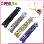 24cm Stainless Steel Butterfly Comb Butterfly Comb Butterfly Trainer Portable Folding Training Tool 