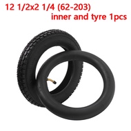 12 1/2 x 2 1/4 62-203 Tyre and Inner Tube fits Electric 3-wheeled car E-bike  inch Bike folging  Sco