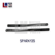 สปริงโช๊คหน้า / สปริงโช๊คอัพหน้า YAMAHA SPARK  SPARK135 สินค้าเทียบของแท้ ยี่ห้อลูกโลก