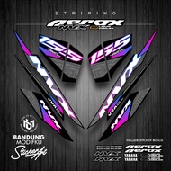 STRIPING AEROX ALL NEW CONNECTED 155 MLK 24/ VVA 2021-2023/ MOTO AEROX 155 NEW AEROX NEW 155/