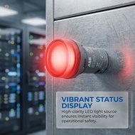 ASI 1pc ABB Indication Signal Light Oril CL2-502R CL2-502G CL2-502C CL2-502Y CL2-502L ABB Light 24VA