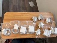 大量蘋果火牛Macbook Pro MacBook Air Type C USB-C 少手全新代用火牛和二手新淨原裝火牛，不但可用於Macbook也可以用於iPhone，有Apple Type C 2