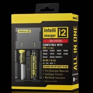 Nitecore i2 Intelligent 2 Slots Battery Charger Universal Charger for AA AAA AAAA 18650 26650 22650 