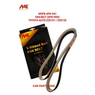 ( MEAUSU JAPAN ) TOYOTA ALTIS OLD ZZE121 ZZE122 01 1.6CC & 1.8CC ( 6PK1890 )