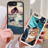 BI39 One Piece Anime Casing for OPPO A11K A12s A12 A7 F5 F7 F9 Pro A5S White Black