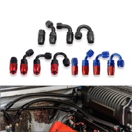 AN4 AN6 AN8 AN10 Oil Fitting Adaptor 0 45 90 180 Degree Oil/Fuel/Swivel hose fittings(Swivel Hose En