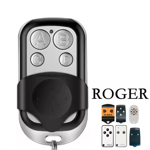 ROGER H80 E80 ROGER TX22 Garage Door Opener Gate Remote Control Replacement Duplicator For Garage Co