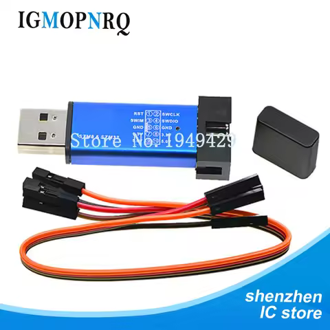 ST LINK Stlink ST-Link V2 Mini STM8 STM32 Simulator Download Programmer Programming With Cover DuPon