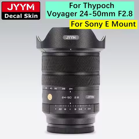 Lens Sticker For Thypoch Voyager 24-50mm F2.8 Decal Skin Vinyl Wrap Protective Film Coat For Sony E 