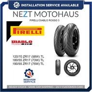 Pirelli Diablo Rosso III 3 ZR Tayar 120/70-17 180/55-17 190/55-17