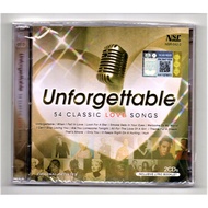 Various - Unforgettable : 54 Classic Love Songs ( 2 CD ) [ Nat King Cole Elvis Presley Louis Armstro