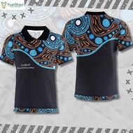 【YuanShuai】MATAHARI Jersey T-shirt Sabah Negeri Di Bawah Bayu Corak etnik Tribal Proud Sabahan Baju 