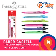Faber-Castell Tri Click Mechanical Pencil with Lead Random Color 1 Unit