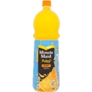 MINUTE MAID PULPY ORANGE FRUIT DRINK(12 BOTTLES)