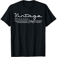 Vintage T-Shirt For 81st Anniversary Birthday Model 1945
