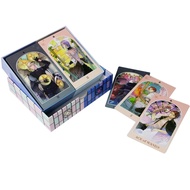 Two-in-One Twin Angels Bright and Dark Angels 12 * 7cm Tower Cards 156 Sheets Heaven and Earth Cover
