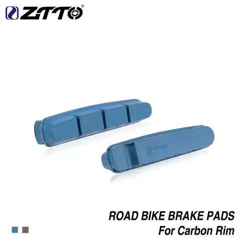 ZTTO Road Bike Brake Shoes Pads1 Pair for CARBON RIMS Dura Ace Ultegra 105 Lightweight Composite mat