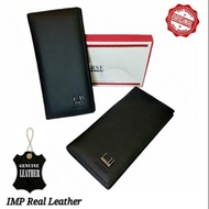 Come With Imp Genuine Leather Long Uni Wallet Purse Wallet Man Wallet Dompat Panjang Man Wallet Men Wallet
