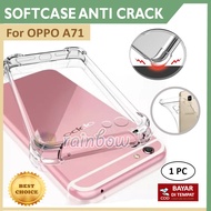 Case Anti Carck Oppo A71 Casing Silikon Oppo A71 Soft Case Oppo A71 Rubber Case Case Anticrack Oppo 