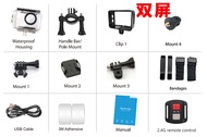 3Wheeler Motorcycle Riding Recorder 4K Sports Camera WIFI Pre-Recorded Helmet Camera Vlog Stable Per