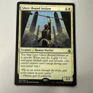 GLORY-BOUND INITIATE | HUMAN WARRIOR | WHITE | MTG MAGIC THE GATHERING