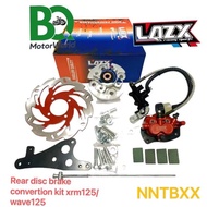 Rear disc brake convertion kit LAZX  For xrm125/wave125 Sniper 135