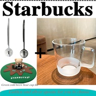 Starbuck ถ้วย355Ml Classic สีขาวฝ้าโปร่งใสแก้วสาวน่ารักถ้วยน้ำแก้วกาแฟ