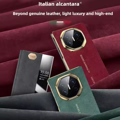For Huawei Mate XTs Case Alcantara suede Phone case folding screen suede business all-inclusive Smar