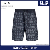 AX Armani Exchange กางเกงขาสั้นผู้ชาย รุ่น AX 3DZSD1 Z1WAZ05HC - สีกรมท่า