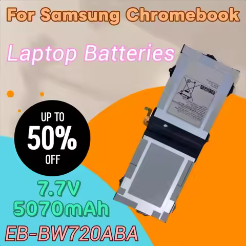 New 7.7V 5070mAh Battery EB-BW720ABA for Samsung Chromebook 4 4+ XE310XBA XE350XBA Chromebook Plus V