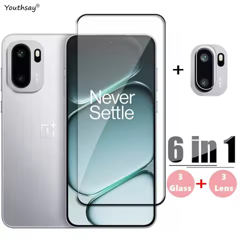 Full Cover Glass For OnePlus 15R Screen Protector For OnePlus 15R Tempered Glass Protective Phone Le
