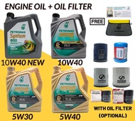 Petronas Syntium 800 10W-40 (10W40) Semi Fully Synthetic Syntium 3000 5W30 5W-30 5W40 5W-40 Engine Oil 4L