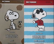 全新2款 BE@RBRICK JOE COOL Snoopy 400% BEARBRICK Peanuts marbles 400% 史努比