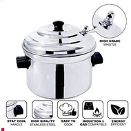 SIGNATURE Non Stick 16 Idly Pot 4 Idli Plate Induction And Gas Stove Compatible Steamer Cookware