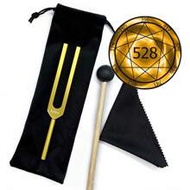 1 Set 528Hz Chakra Tuning Forks, For DNA Healing, Brain & Body Repair, Solfeggio Frequency Tuning Fo