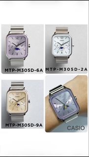 【🔥Threads 爆紅款！🇯🇵 日本 Casio 經典月相方形手錶】#尤其紫色控注意
