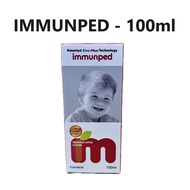 Immunped 100ml - Zinc + Vitamin C - Apple Flavour EXP: 10/2026