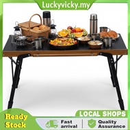 Ultralight Aluminum Camp Table with Carry Bag Aluminum IGT Camp Table for Outdoor Barbecue Cooking T