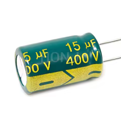 10PCS 400V15uf 10x17mm Aluminum Electrolytic Capacitor 15uf400v 400v 15uf 400V 15mf 400vdc 15MFD 400