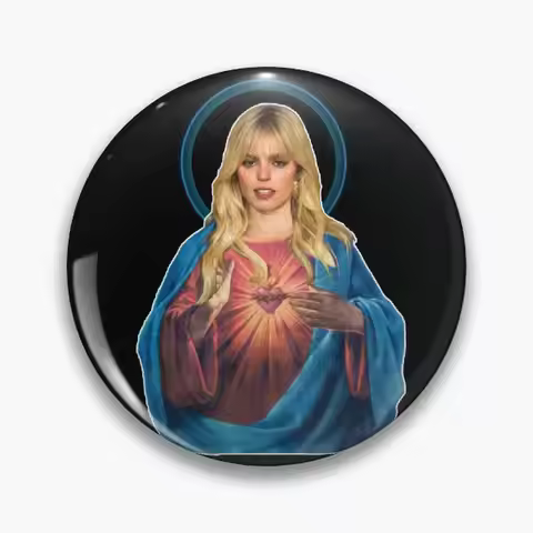 renee-rapp-jesus Pin Buttons Brooches Jewelry Accessory Customize Brooch Fashion Lapel Badges