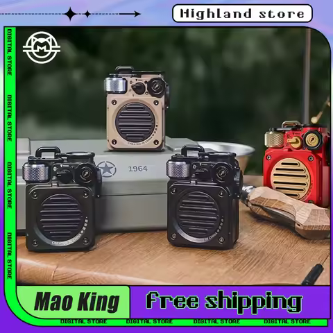 Mao King Muzen Wild Mini Speaker Mw-Pvx Wireless Bluetooth custom Camping Portable Speaker Bluetooth